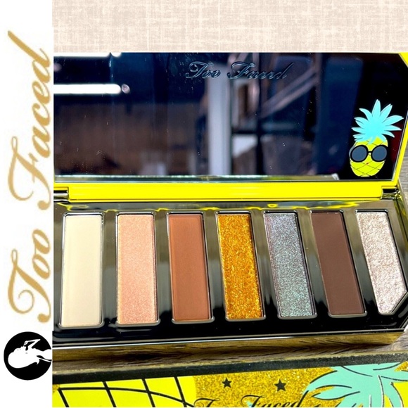 NWOB Too Faced Tutti Frutti Exclusive Sparkling Pineapple Eyeshadow Palette - Picture 1 of 7